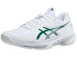 Asics Solution Speed FF 4 White/Green Men's Shoes 