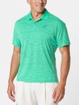 ASICS Men's Match Jacquard Polo Green M