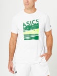 ASICS Men's Summer Graphic Tee White M