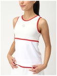 BB Women's Capri Tank White XL
