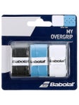 Babolat My Grip 3pk Black/Blue/White Overgrip