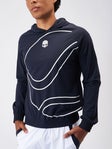 Hydrogen Men's 3D Tennis Ball Hoodie Navy XL
