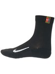 Nike Multiplier 2-Pack Cushioned Crew Socks Black M