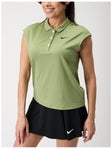 Nike Women's Victory Sleeveless Polo Green L