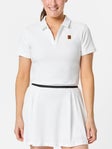 Nike Women's Heritage Crop Polo White M