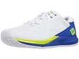 Wilson Rush Pro Ace White/Blue/Yellow Men's Shoe