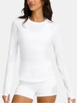 Wilson Women's All Day Long Sleeve Top White L