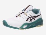 Asics Gel Resolution X Wh/Dk Aubergine Mens 11.0