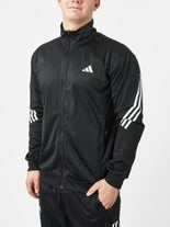 adidas Men's Core Club 3 Stripe Knit Jacket XL