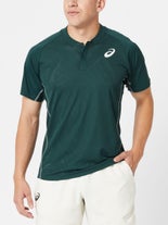 ASICS Men's Match Henley Green L