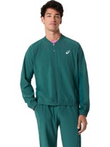 ASICS Men's Match Jacket Green SM