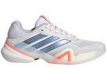 adidas Barricade 14 Wht/Blue/Org Wmns  6.0