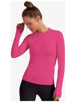 BloqUV Women's Long Sleeve Top - Passion Pink XS