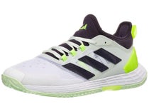 adidas adizero Ubersonic 4.1 White/Lemon Men's Shoe 