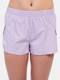 adidas Women's adizero Essential Split Shorts Plum