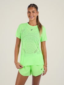 ASICS Women's Metarun Short Sleeve Illuminate Green