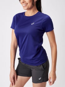 ASICS Women's Silver Short Sleeve Top