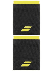 Babolat Jumbo Logo Wristband Black/Sulpher