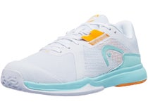 Head Sprint Team 3.5 AC White/Aqua Women's Shoe