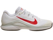 Nike Zoom Vapor 12 White/Crimson Men's Shoe 