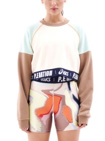 P.E Nation Women's Kenko Sweat in Pearled Ivory