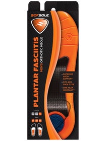 Sof Sole Plantar Fascia 3/4 Men's Insoles