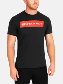 Selkirk Sport Sideline Soft Cotton Short Sleeve Black