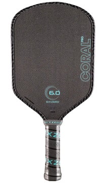 Six Zero Coral Pro Hybrid Pickleball Paddle
