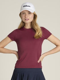 Wilson Women's Core Pro Seamless Top - Cranberry
