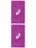 ASICS Unisex Doublewide Wristband  Pink One Size