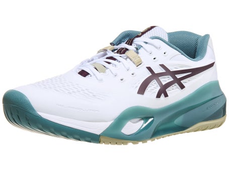 Asics Gel Resolution X 2E Wh/Aubergine Mens Shoes 