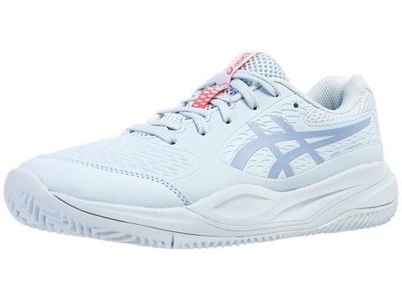 Asics Gel Resolution X GS CLAY Sky/Grey Junior Shoes 
