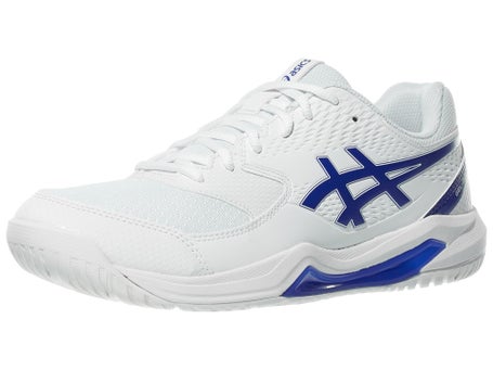 Asics Gel Dedicate 8 White/Dk Cobalt Mens Shoes 