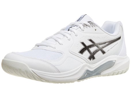 Asics Gel Dedicate 9 White/Black Mens Shoes 