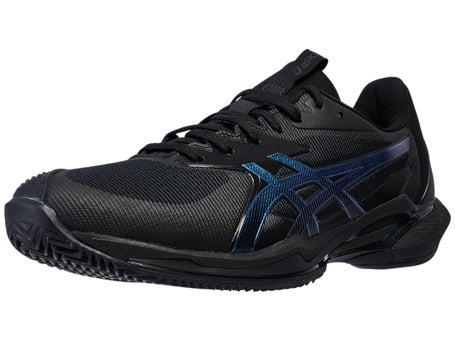 Asics Solution Speed FF 3 CLAY Black/Blue Mens Shoes 