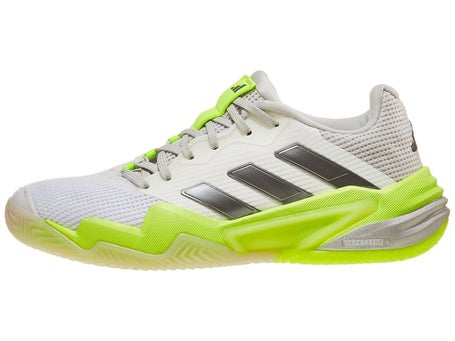 adidas Barricade 13 Clay Wh/Lucid Lemon Womens Shoes
