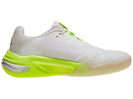 adidas Barricade 13 Clay Wh/Lucid Lemon Womens Shoes
