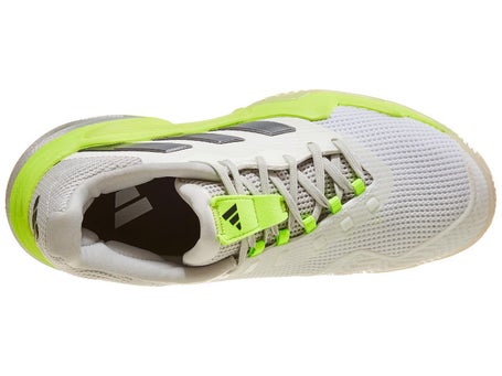 adidas Barricade 13 Clay Wh/Lucid Lemon Womens Shoes
