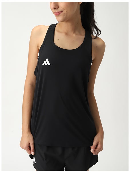 adidas Womens adizero Essential Tank Black