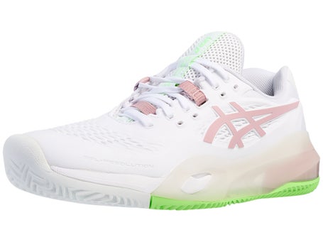 Asics Gel Resolution X  CLAY Wh/Morganite Woms Shoe