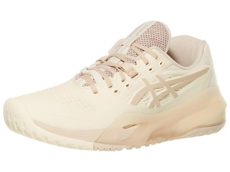 Asics Gel Resolution X Cream/Beige Womens Shoes
