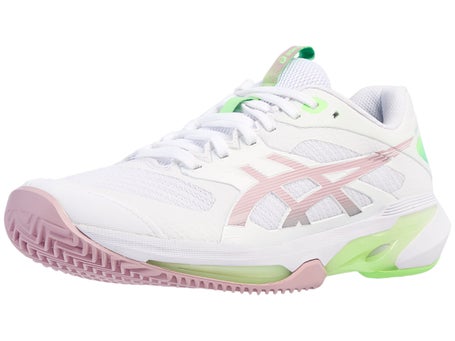 Asics Solution Speed FF 4 CLAY Wht/Morganite Wms Shoes