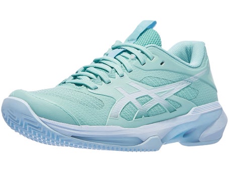 Asics Solution Speed FF 4 Clay\Oasis Gn/Bl Women Shoes