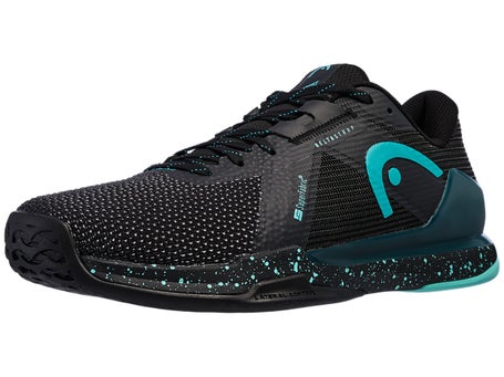 Head Sprint Pro 4.0 SF Black/Teal Mens Shoes 