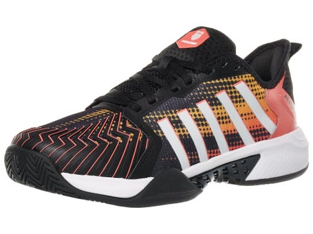 KSwiss Pickleball Supreme Mens Shoes Black/Pink