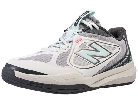 New Balance WC 796v5 D Wh/Grey Womens Shoe 