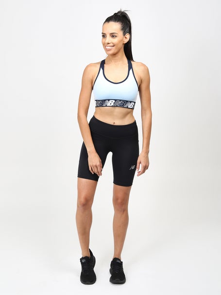 New Balance Womens Impact Run Fitted Short Black