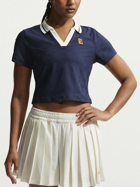 Nike Womens Court Crop Polo