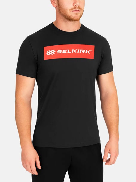 Selkirk Sport Sideline Soft Cotton Short Sleeve Black