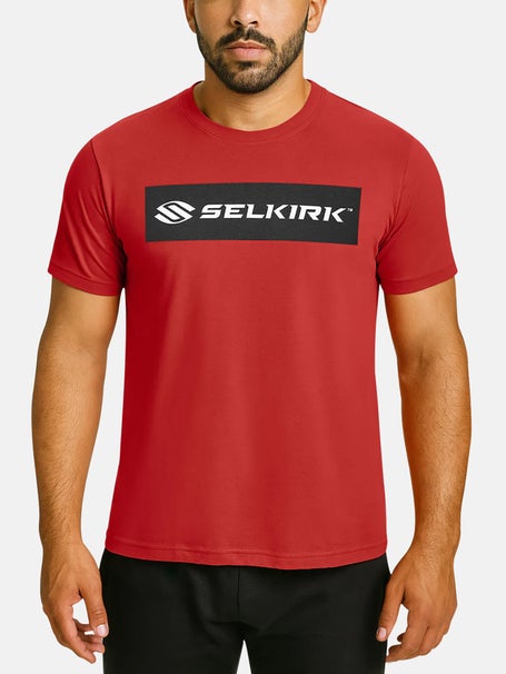 Selkirk Sport Sideline Soft Cotton Short Sleeve Red